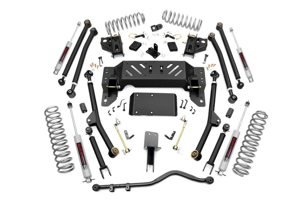 Rough Country 90222 4 Inch Jeep Long Arm Suspension Lift Kit 93-98 Grand Cherokee ZJ Rough Country - Truck Part Superstore